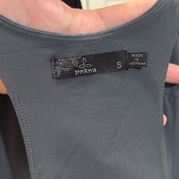 Prana Barton Gray Performance Racer Back Dress - Picture 8 of 9